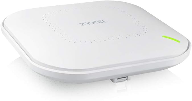 Zyxel True WiFi 6 AX1800 Wireless Gigabit Business Access Point | Mesh, Seamless Roaming, Captive Portal | WPA3 Security | NebulaFlex Hybrid Cloud | POE+ or AC Powered | AC Adapter Included | NWA110AX