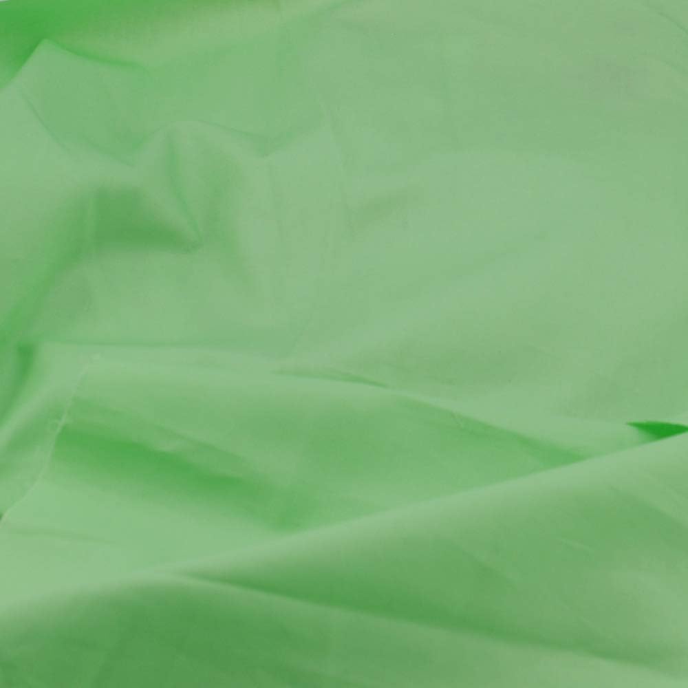 Pre-Cut Quilting Cotton Twill Light Green Candy Color Fabric Craft Cloth DIY for Sewing Crafting 61" by 1 Yard Rose Flavor