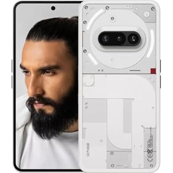 Nothing Phone (3a) 5G (8GB RAM + 128GB Storage) (White)