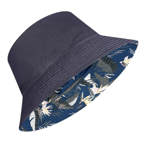 AYPOW XL/XXL Sombrero de Pescador Reversible Algodón Unisex, Moda Tamaño Grande ala Ancha...