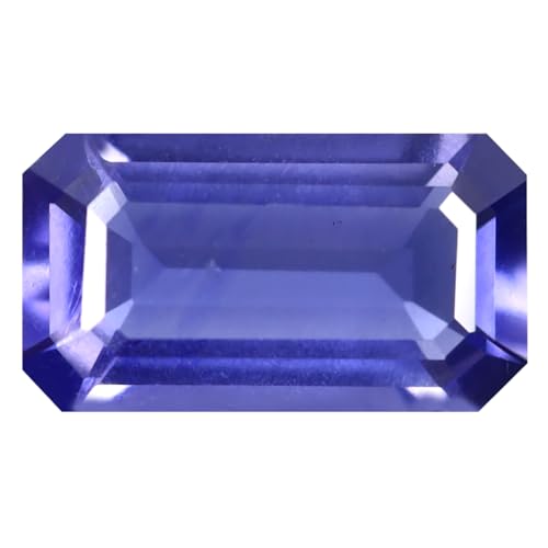Iolite naturelle non chauffée 1,62 ct, évitez les fausses pierres de joaillerie