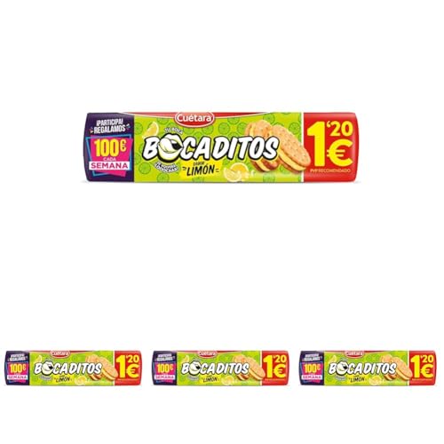 Bocaditos Limón 150g (Paquete de 4)
