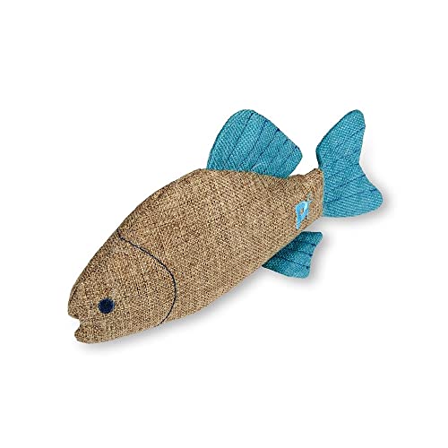 Petface Fish Interactive Cat Toy Filled with Catnip, Large, 25 cm