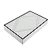 04162 True HEPA Filter Replacement Compatible with Hamilton Beach TrueAir Air Purifiers Models 04163, 04156 by LifeSupplyUSA
