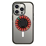 CASETiFY Snappy™ ミラー スマホリング MagSafe対応 - Roulette Wheel - ブラック