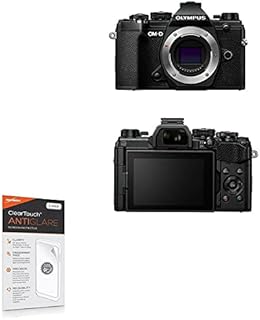 Screen Protector for Olympus OM-D E-M5 Mark III (Screen Protector by BoxWave) - ClearTouch Anti-Glare (2-Pack), Anti-Fingerprint Matte Film Skin for Olympus OM-D E-M5 Mark III