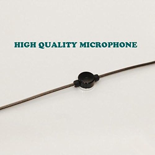 Wired Earphones Hi-Fi Sound Headphones Handsfree Mic for Galaxy Tab S6 Lite 10.4 - Headset Metal Earbuds in-Ear Earpieces Microphone Compatible with Samsung Galaxy Tab S6 Lite 10.4