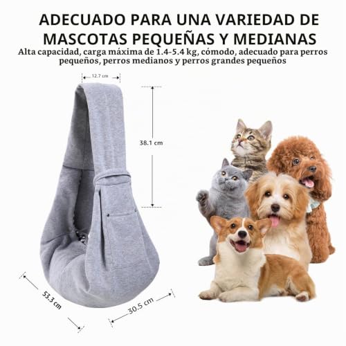 Correa transportadora para perros ideal para paseos urbanos manos libres 6