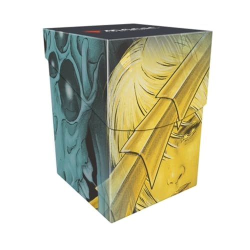 Ultra Pro - Mtg Duskmourn 100+ Deck Box Commander The Wandering Rescuer For Magic: The Gathering, Protect And Store Up To 100+ Double Sleeve Standard 