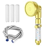 Handheld Shower Head with Hose - 3 Spray Settings High Pressure Shower Heads with ON/OFF Switch Detachable Shower Head with 80