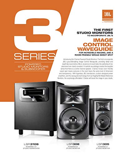 JBL Professional LSR310S -Channel Studio Subwoofer, 10-Inch