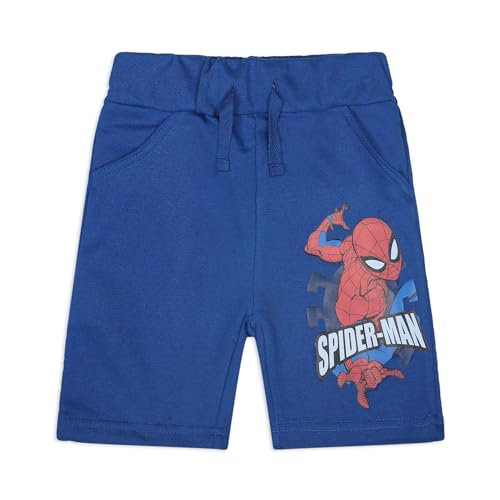 Marvel Avengers Spider-Man Boys 2 Pack Shorts for Toddlers and Little Kids Blue - image 2