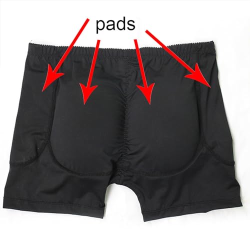 Fhspw Men'S Padded Shaper Shorts Hip Lift Boxer Briefs Slimming Shapewear Underwear thumb #5