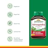 Jamieson Ashwagandha Ultra Strength 6,000 mg, Improves Resistance to Stress, Helps Mental Balance & Emotional Stability, Supports Learning & Memory. No Artificial Flavours. One Per Day, 60 Capsules - Image 5