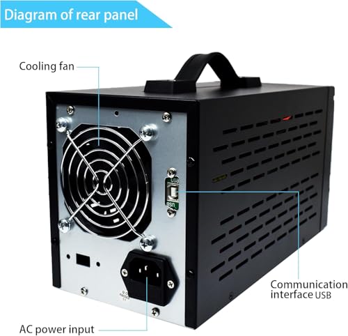 Image of DC Power Supply Variable,30V 5A Adjustable,Programmable DC Power Supply with USB Software, Regulated DC Bench Power Supply with Output Switch High Precision 4-Digit LED Display