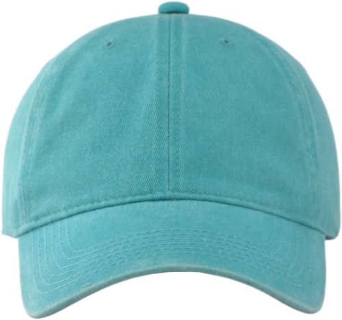 Image of TSSGBL Vintage Cotton Washed Baseball Cap S to XXL Unstructured Low Profile Adjustable Distressed Dad Hat for Men Women