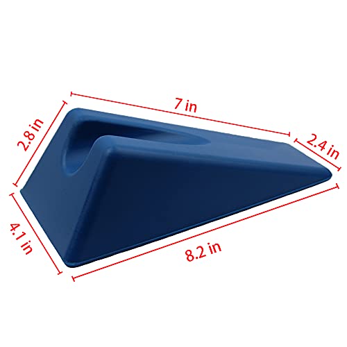 Physical Therapy Wedge Pillow - Sturdy Durable Triangle Therapy Wedge Non-Slip Rubber Mobilization Wedge Relieve Spinal Pain Rehabilitation Treatment Tool #TOP4