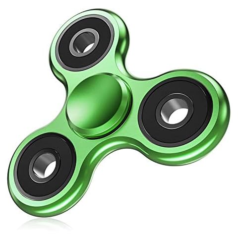 ATESSON Fidget Spinner EDC ADHD Stress Relief Reducer Toys, Metal Hand Spinners High Speed Stainless Steel Bearing Anxiety Finger Toys for Kids Adults Cover