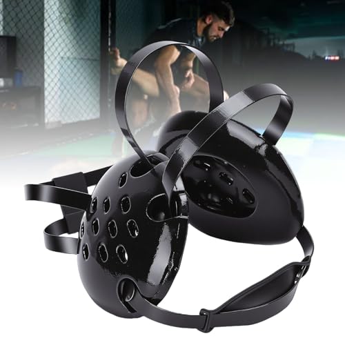 Casco protector de lucha con barbilla acolchada para evitar rozaduras al entrenar 3