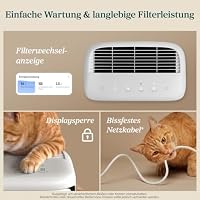 Levoit Vital Pet Pro Luftreiniger tierhaare, bis zu 53㎡, polarweiß – Ansicht 9