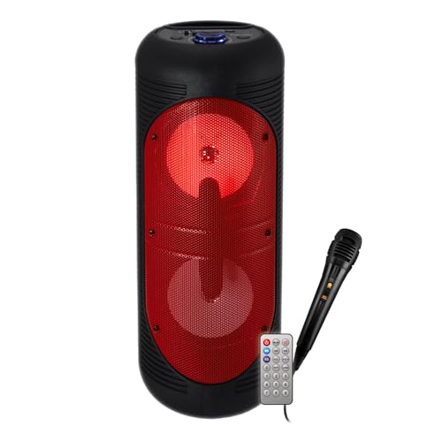Karma Cassa Audio Amplificato Hps T252R 200W Rosso