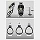 Lmgoc NEW Elektroschockkäfig APP Smart Peniskäfig mit Elektro Schock, Keuschheitsgürtel Set Mit 3 Cockringe, Wireless Chastity Cage Male BDSM Fetisch Bondage Keuschheit Sex Spielzeug für Paare