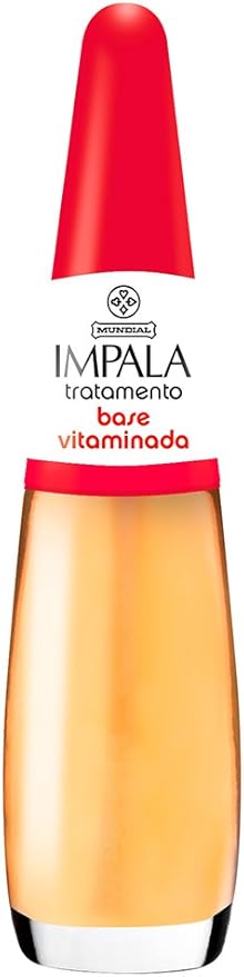 Esmalte Tratamento Base Vitaminada Impala 7,5Ml, Impala