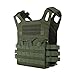 BTERDA Tactical Vest CS Training Vest Molle Breathable JPC Training Quick Adjustable Game Vest Durable Protective Waistcoat (Green)