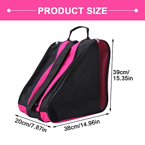 image for HONUTIGE Roller Skate Bag, Ski Sports Shoulder Oxford Cloth Carry Roll