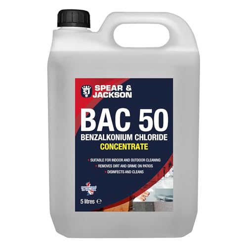 Spear & Jackson - BAC 50 Benzalkonium Chloride Concentrated 5L