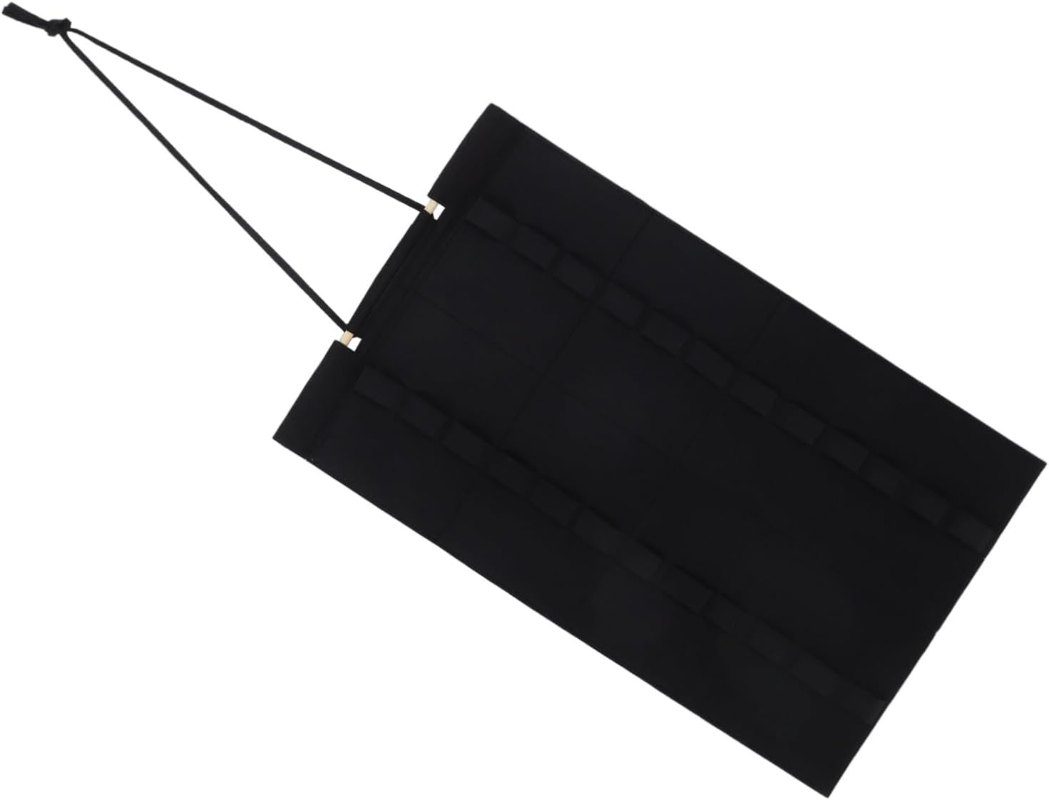 SOLUSTRE 1pc Karate Belt Organizer Hanging Pouch Wall-Mounted Display for Martial Arts Spacious Design for Taekwondo Karate Belt Collection Black