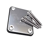 jackson neck plate E-Gitarre Halsplatte ist aus Edelstahl Material, guter Qualität, nicht leicht zu rosten