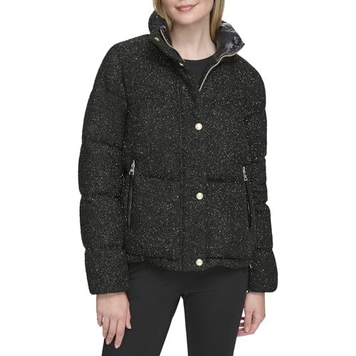 Puffer courte capuche femme restez au chaud avec style