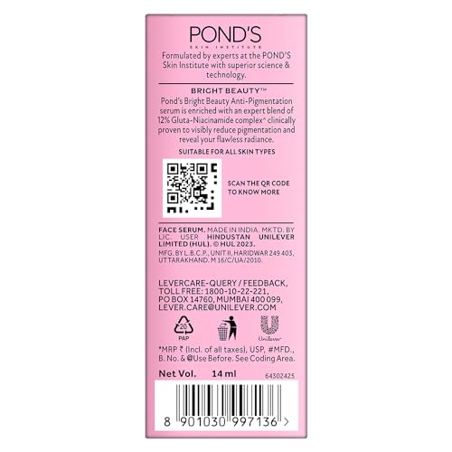 Pond's Bright Beauty Anti-Pigmentation Serum 14ml - Image 2