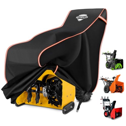 Snow Blower Cover, 24"/26"/28" Heavy Duty 900D Waterproof Snowblower
