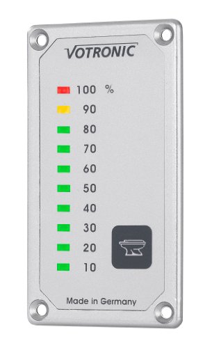 Indicador VOTRONIC S de depósito para aguas fecales en rutas camper largas
