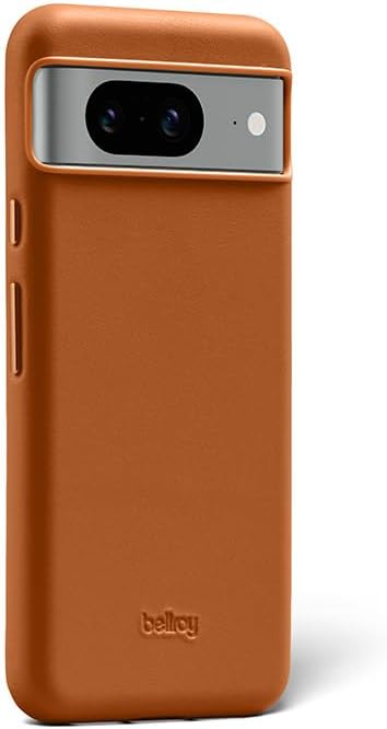 Bellroy Leather Case for Pixel 8 – (Leather Google Phone Case) - Terracotta
