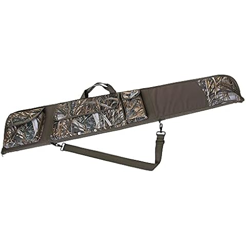MYDAYS Rifle Case,Hunting Deluxe Scoped Gear Camouflage Soft Shotgun Gun Bag with Zippered Accessory Pocket and Adjustable Shoulder Strap (Camo, 54”) Cover