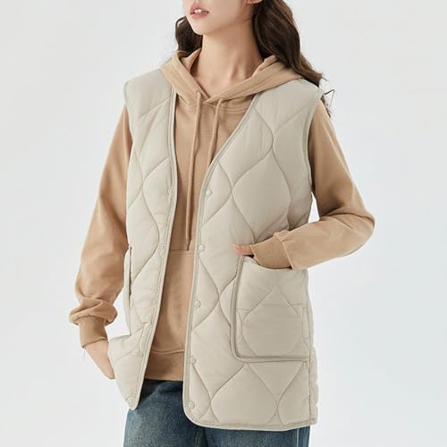 Povozer レディースロングダウンベスト