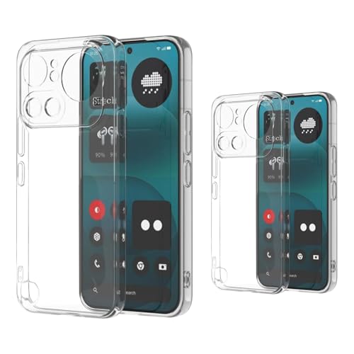 BonwFzin�y2���Z�b�g�z �K�p NOTHING Phone (4a) Pro �N���A �P�[�X ���� �i�b�V���O�t�H�� (4a) �v�� �X�}�z�P�[�X NOTHINGPhone4aPro �����J�o�[ TPU �\�t�g �i�b�V���O�t�H�� 4a �v�� �J�o�[ 