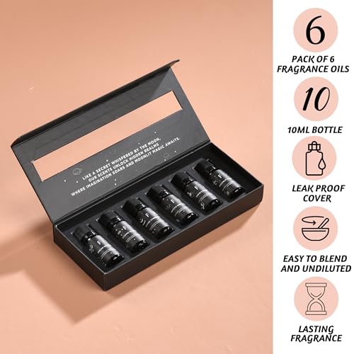 Folkulture Essential Oils for Diffuser Oil | Set of 6 Fragrance Oils for Diffusers | Palo Santo & Lavender Essential Oil | Diffuser Oils Scents for Home | Diffuser Essential Oils for Diffusers by Folkulture - Image 2