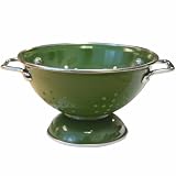 Calypso Basics, 1-Quart powder coated Colander, Olive