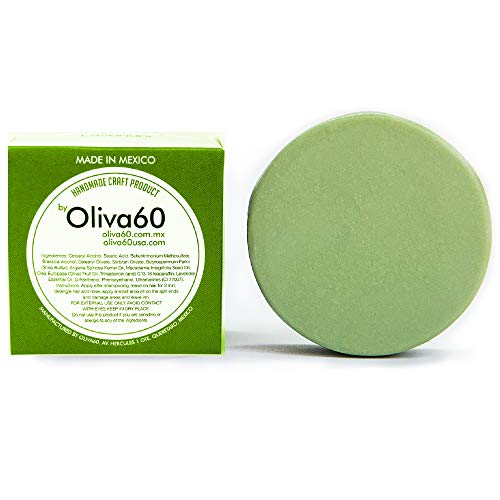 Oliva60 Restore Conditioner Bar | Rosemary | Extra Moisturizing - With Organic Oils - Shea Butter - Frizz Control, Sulphate Free, Vegan, Conditioner For Damage Hair, 1.94 Oz. (Pack Of 1) #TOP7