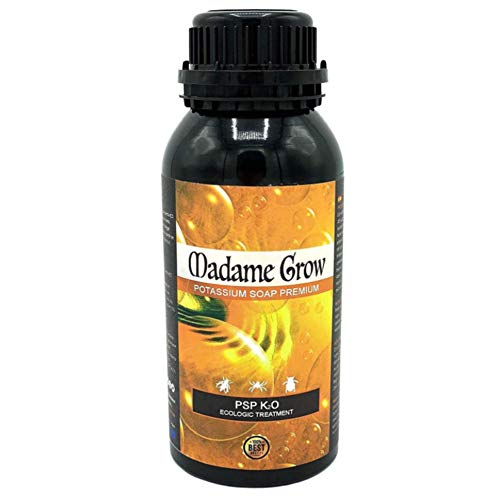 MADAME GROW Jabón Potásico para Marihuana/Potasium Soap Premium/El Mejor remedio Natural contra Insectos y plagas para tú Planta de Cannabis (500 ml)