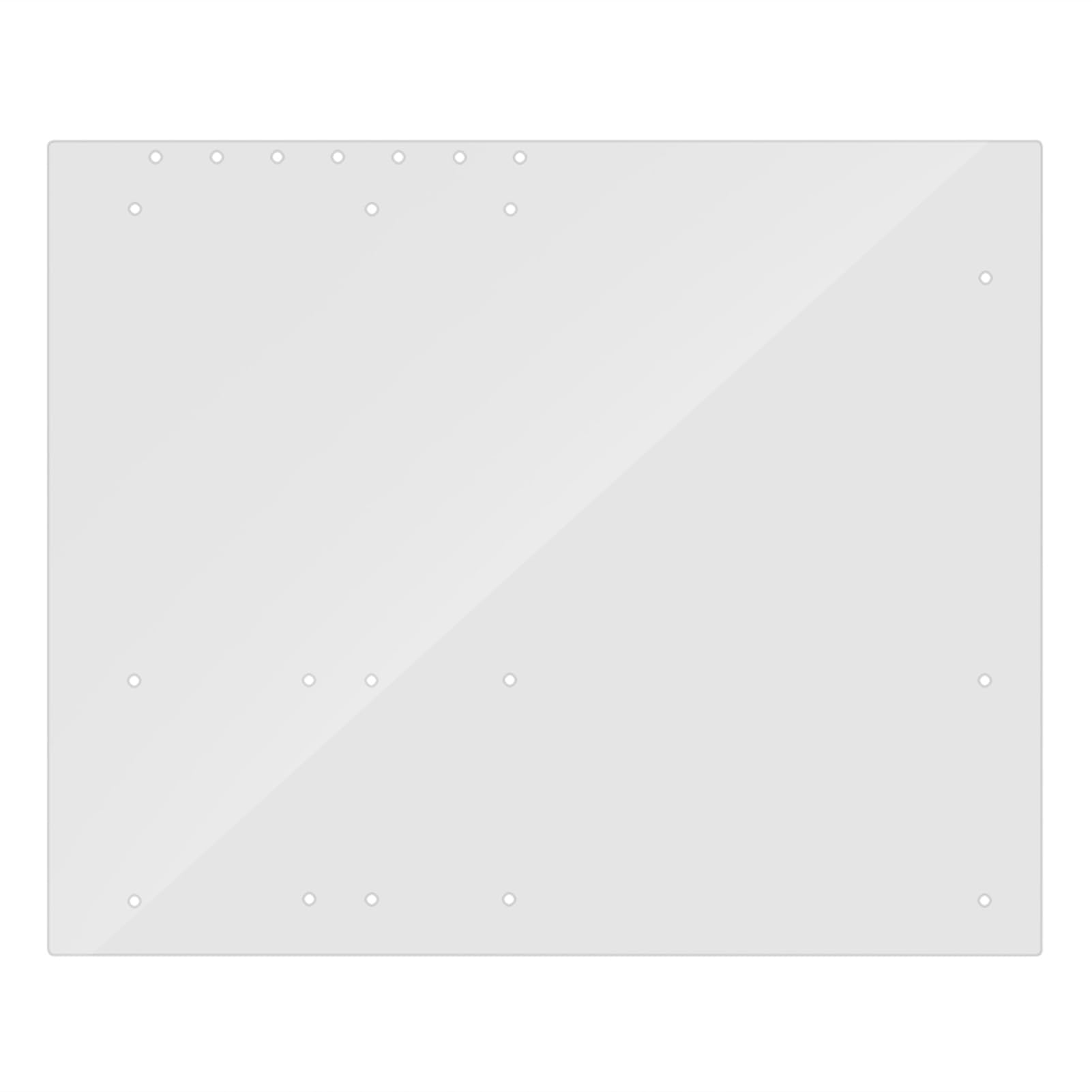 Banco di Prova per PC Case Fai da Te, Banco di Prova per PC con Telaio Aperto Telaio Aperto Custodia per Computer con Overlock Acrilico Trasparente Supporto per Base Fai-da-te per ATX Mothboard