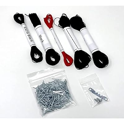 String of the Art (16 x 12 Puppy String Art Kit, American Made Crafting Supplies, Pine Wood, Embroidery Floss, Original Art, DIY Craft Kit for Adults, Beginner to Advanced Crafters