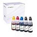 Produktbild Kineco 5X Tintenpatronen kompatibel für Epson EcoTank 103, 2X Schwarz + 1x Color je 70ml