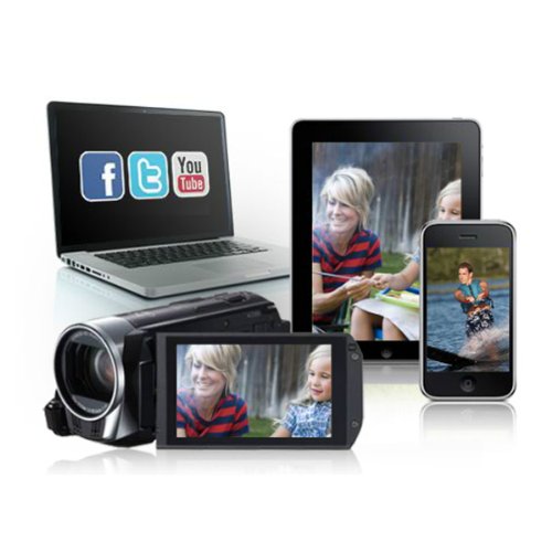 Canon Vixia Hf R42 Hd 53X Image Stabilized Optical Zoom Camcorder 32 Gb Internal Drive And 3.0 Touch Lcd (Discontinued By Manufacturer) (Renewed) #TOP3