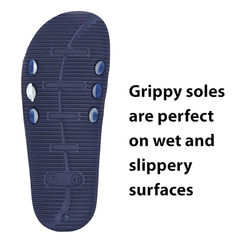 Image of Centrino Slides for Men | Comfortable & Stylish with Soft Insole | Trendy Design with Support Strap | Perfect for Spring Summer Travelling, Walking