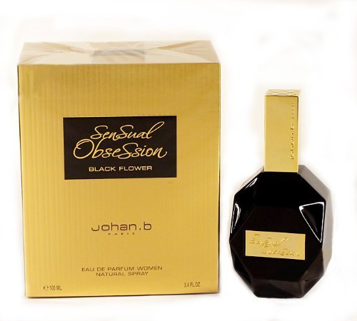 Sensual Obsession Black Flower 100ml/ 3.4 Fl.oz Eau De Parfum Spray